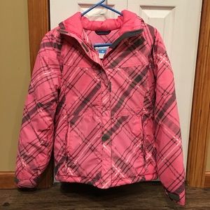 Pink Columbia Girls Ski Coat